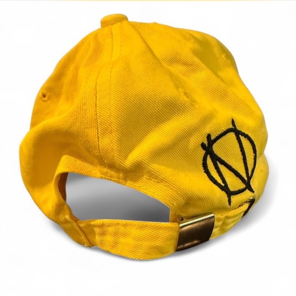 Bright Yellow Smiley Face Streetwear Hat New - Picture 3 of 5